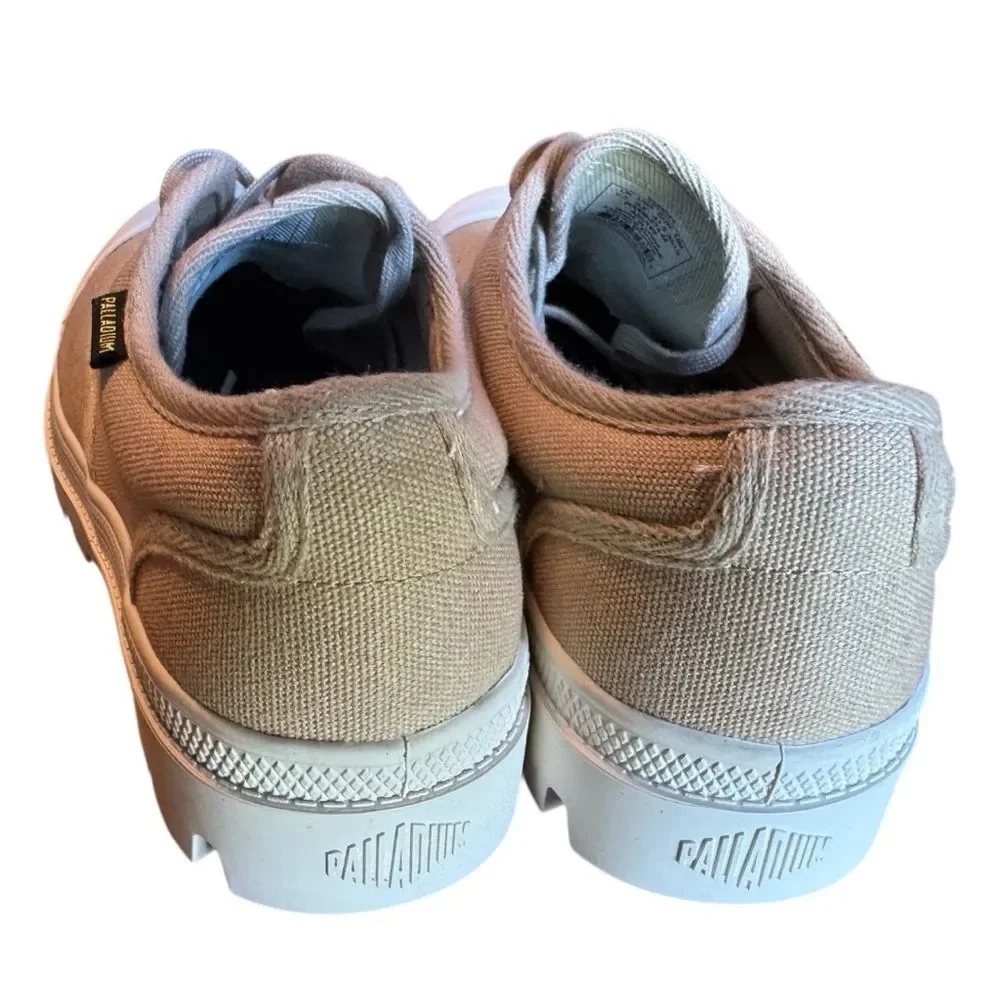 Palladium Pallabrousse Oxford Sneakers For Women Organic cotton desert sz 9.5